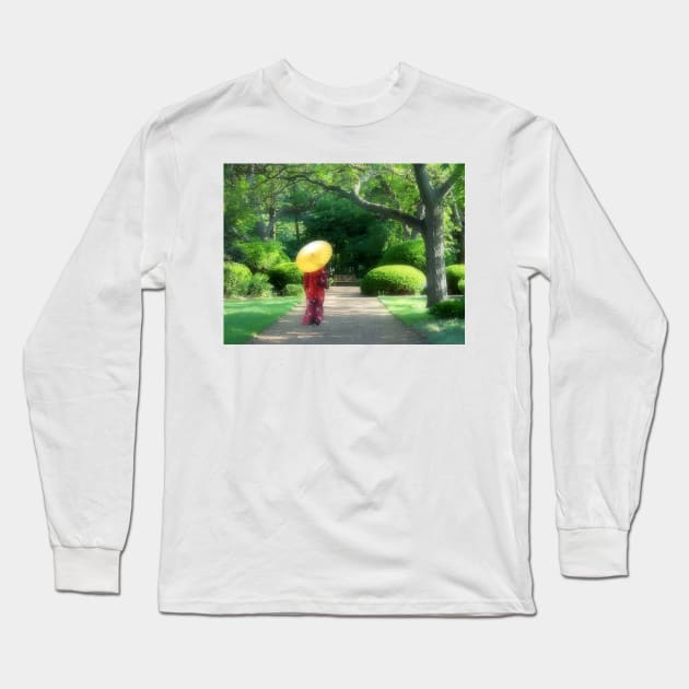 Wandering in Style Long Sleeve T-Shirt by bgaynor